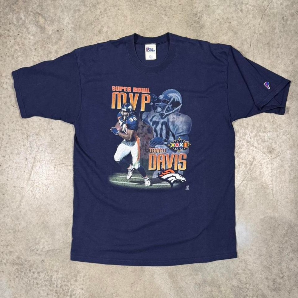 Vintage Denver Broncos Terrell Davis Shirt